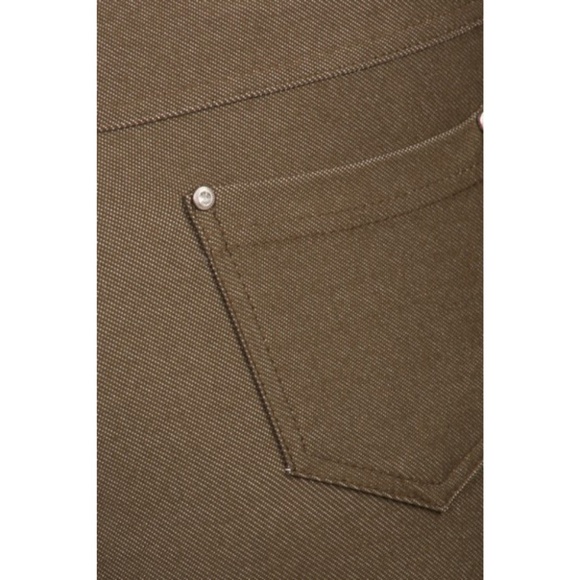 Stretchy Leggings Jeggings Plus Size Pants Army - Picture 5 of 6